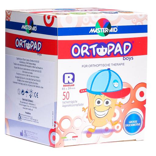 Master-Aid Ortopad Soft Boys Cerotti Regular 20 Pezzi - Copertura per Occhi  per Bambini