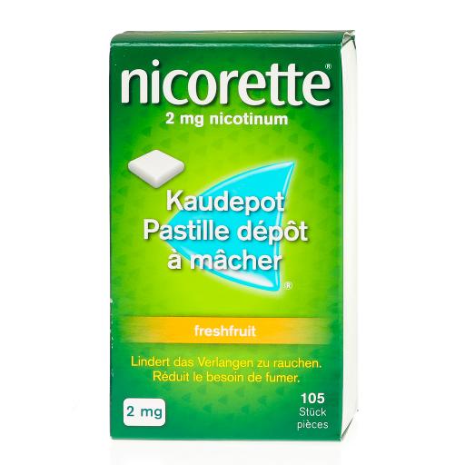 Nicorette Freshfruit gomma depot da masticare 2 mg 105 pezzi