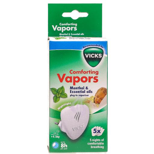 Vicks Vaporizer plugin, diffusore elettrico abilis.ch