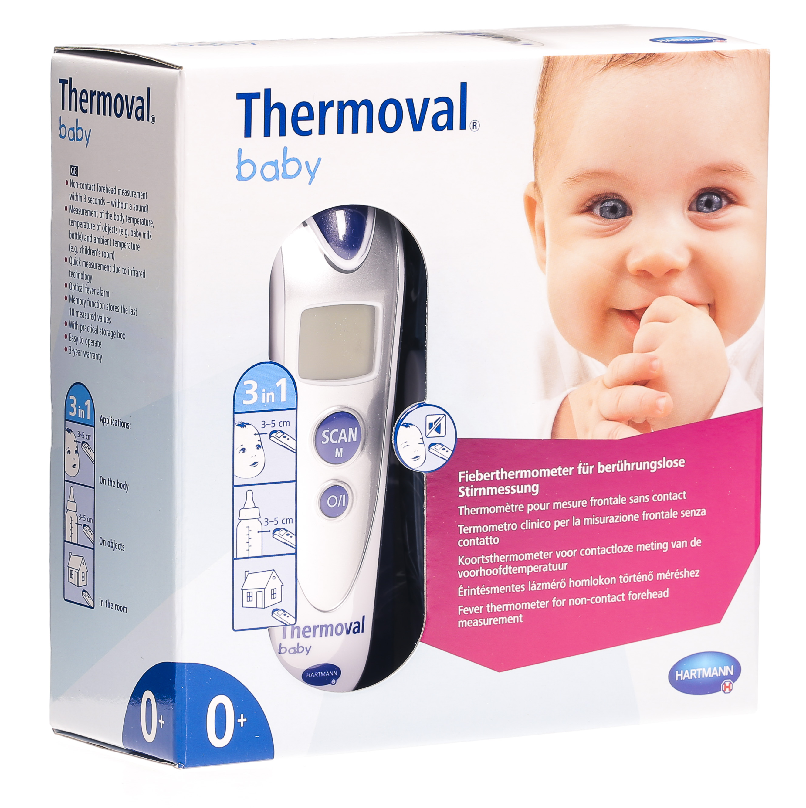 Termoval Baby Sense Termometro a infrarossi Bambino A distanza