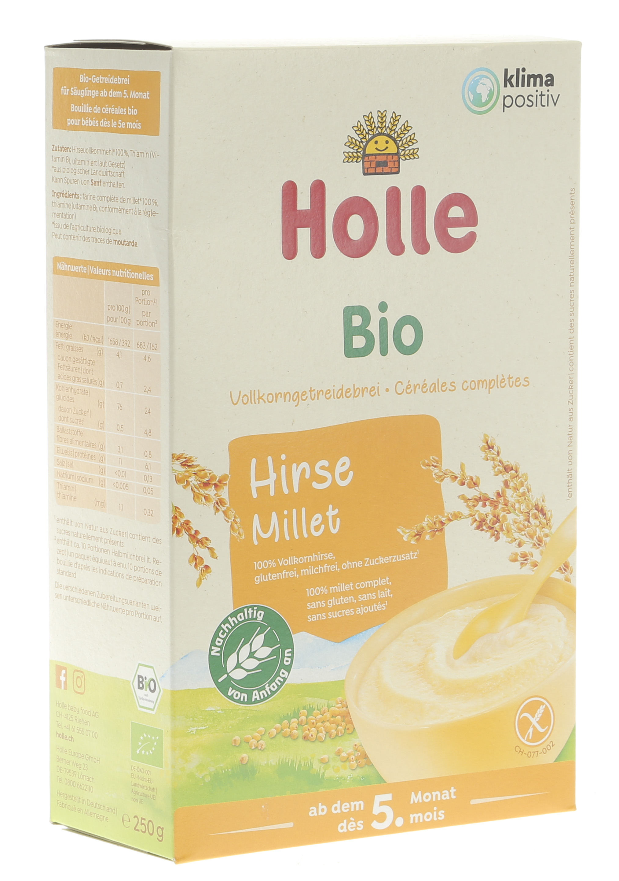 Holle Latte di Capra in Polvere Bio 2 - Da 6 a 10 mesi circa