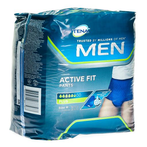 TENA Men Active Fit Pants Plus  Mutandine assorbenti per incontinenza blu