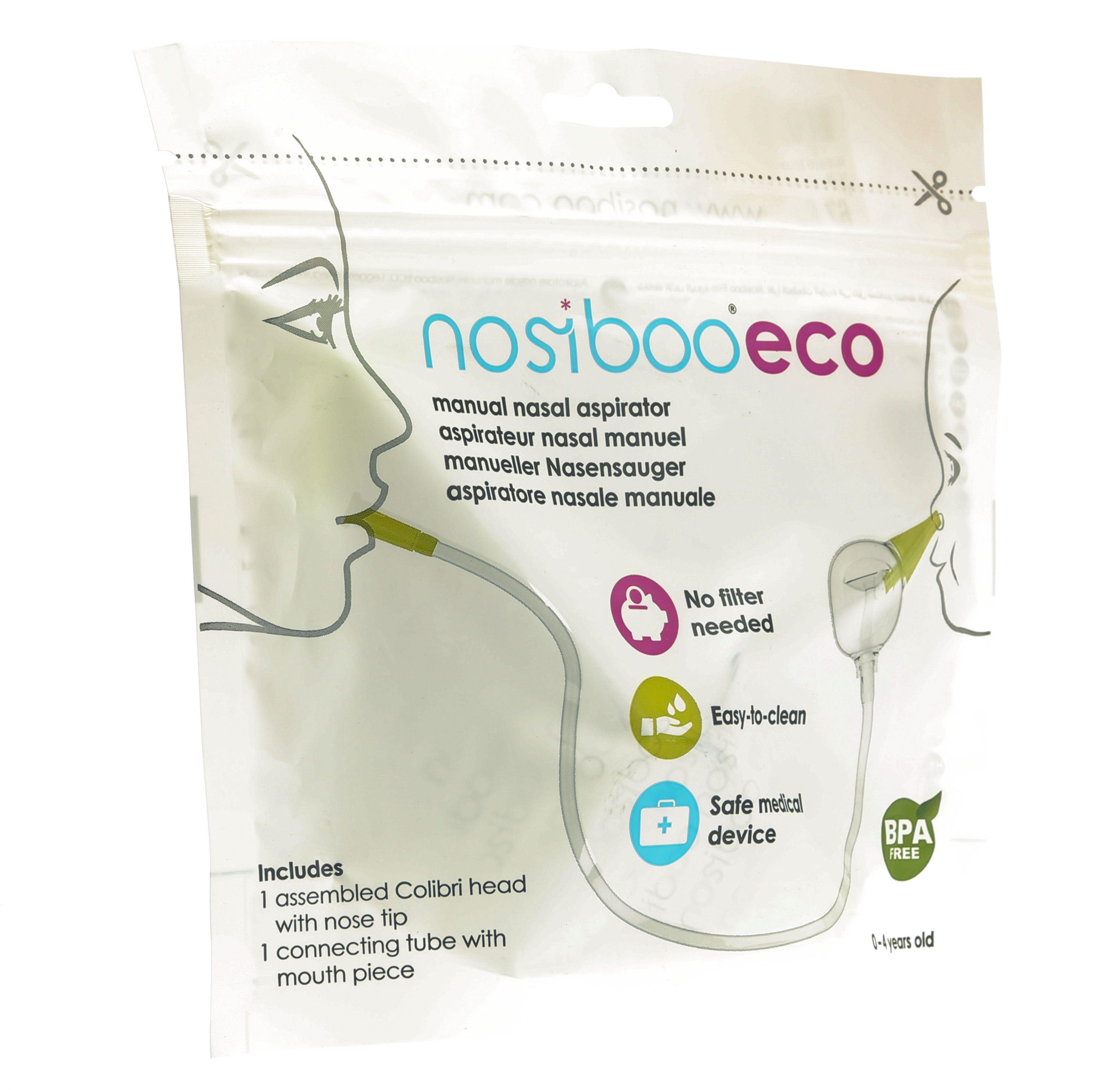 Aspiratore Nasale Nosiboo® - Aspiratore Nasale Manuale Nosiboo Eco